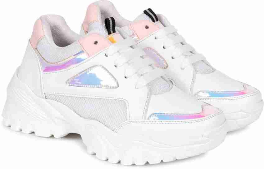 Buy Deals4you White Sneakers for Women Online at Best Prices in India -  JioMart.