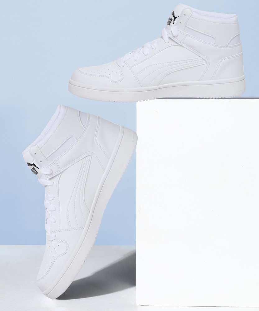 Puma high tops 2024 mens vs womens