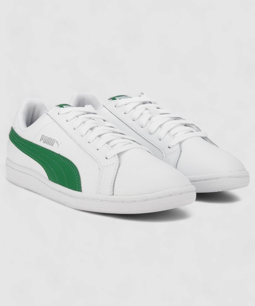 PUMA Smash L Sneakers For Men Buy Puma White Amazon Green Color PUMA Smash L Sneakers For Men Online at Best Price Shop Online for Footwears in India Flipkart