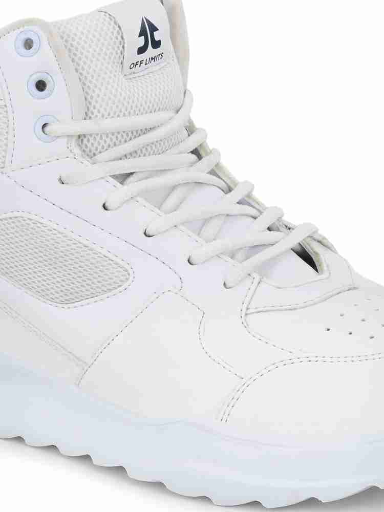 OFF LIMITS Men White Basketball memory foam Sneaker shoe Sneakers For Men Buy OFF LIMITS Men White Basketball memory foam Sneaker shoe Sneakers For Men Online at Best Price Shop