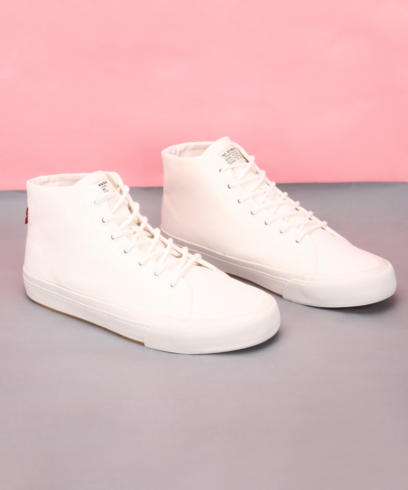 Levi's high top tennis shoes best sale