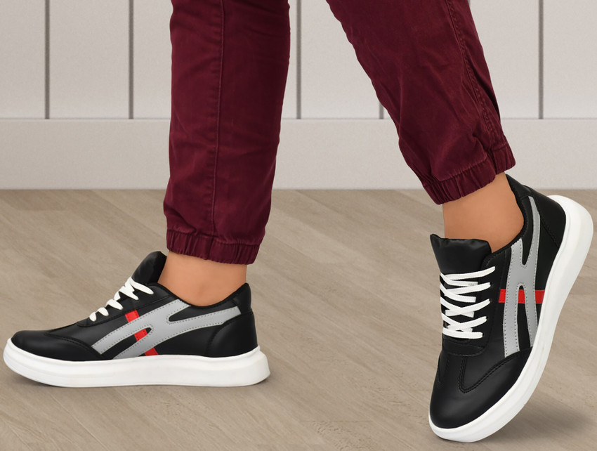 KRITON Sneaker Shoes with Extra Cushion Lightwight Lace Up Shoes