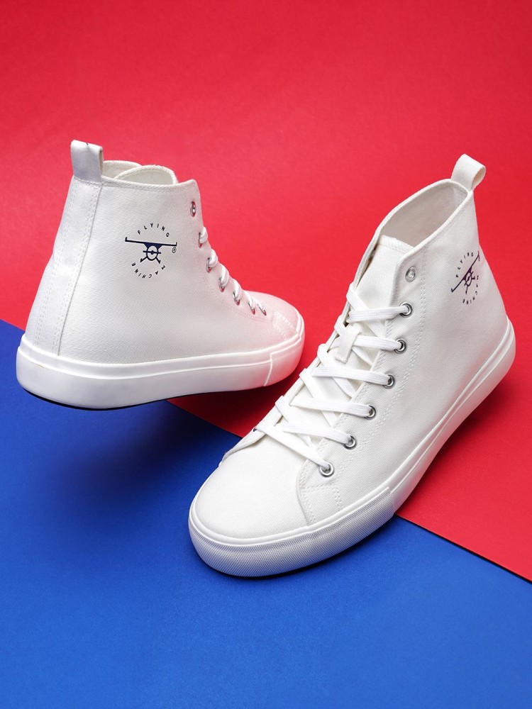 Flying machine white sneakers online