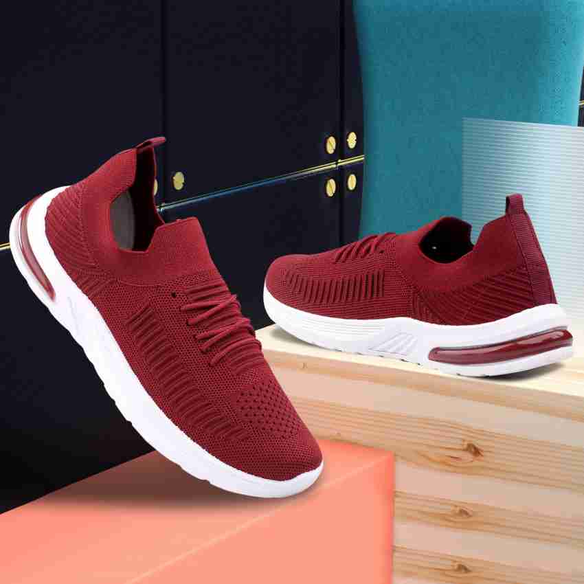 Maroon sneakers clearance for ladies