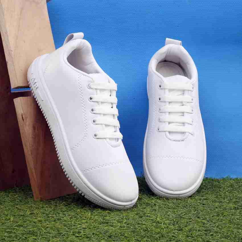 Shoes Kraasa Series 7 Sneakers For Men White, Size: 6