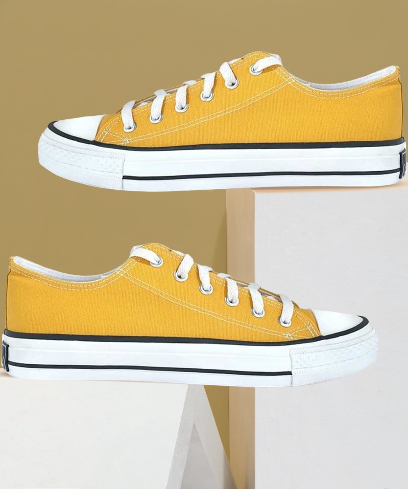 Mustard shop canvas shoes