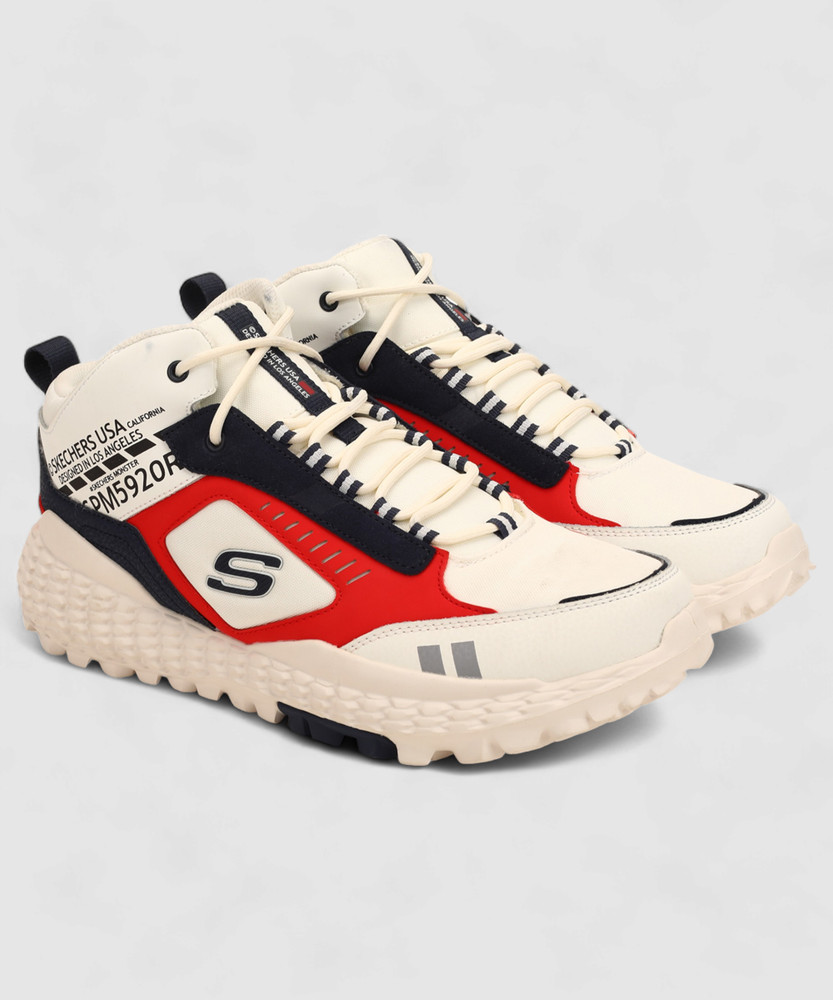 skechers mens high top sneakers