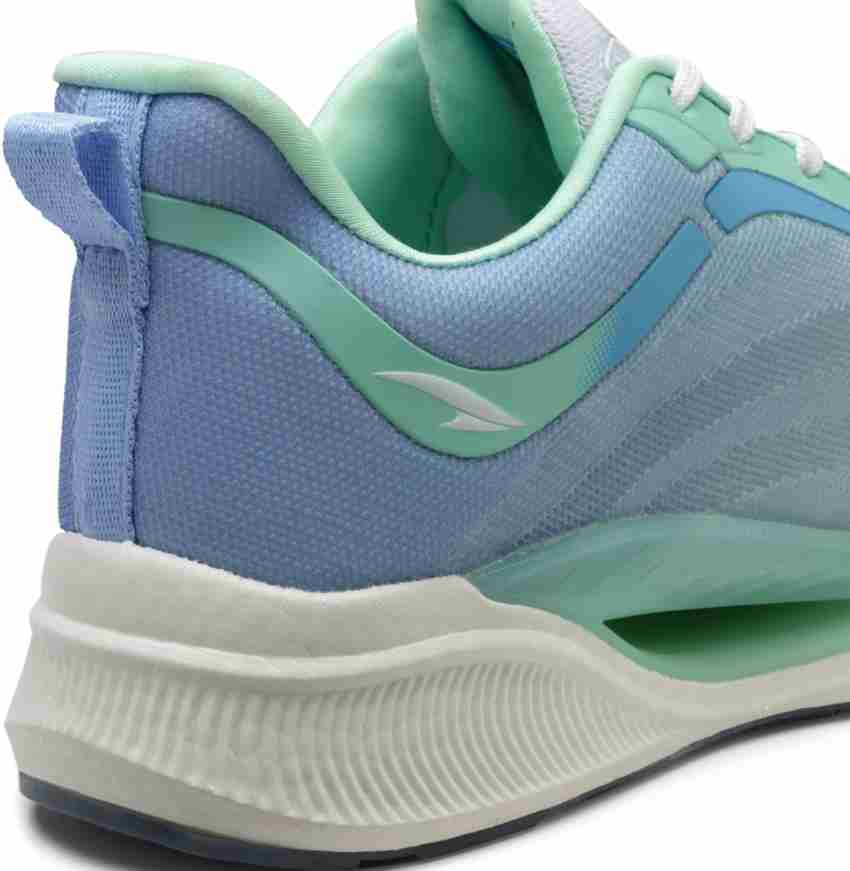 Skechers Sport Women's Green & Gray Fashion Sneaker, Gray Mint