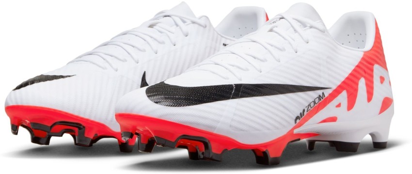 Nike Zoom Mercurial Vapor 15 Elite FG White Bright Crimson Men's