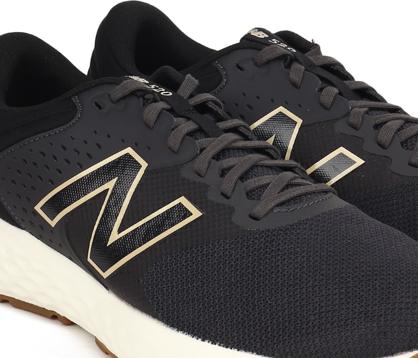 new balance 520 black and gold