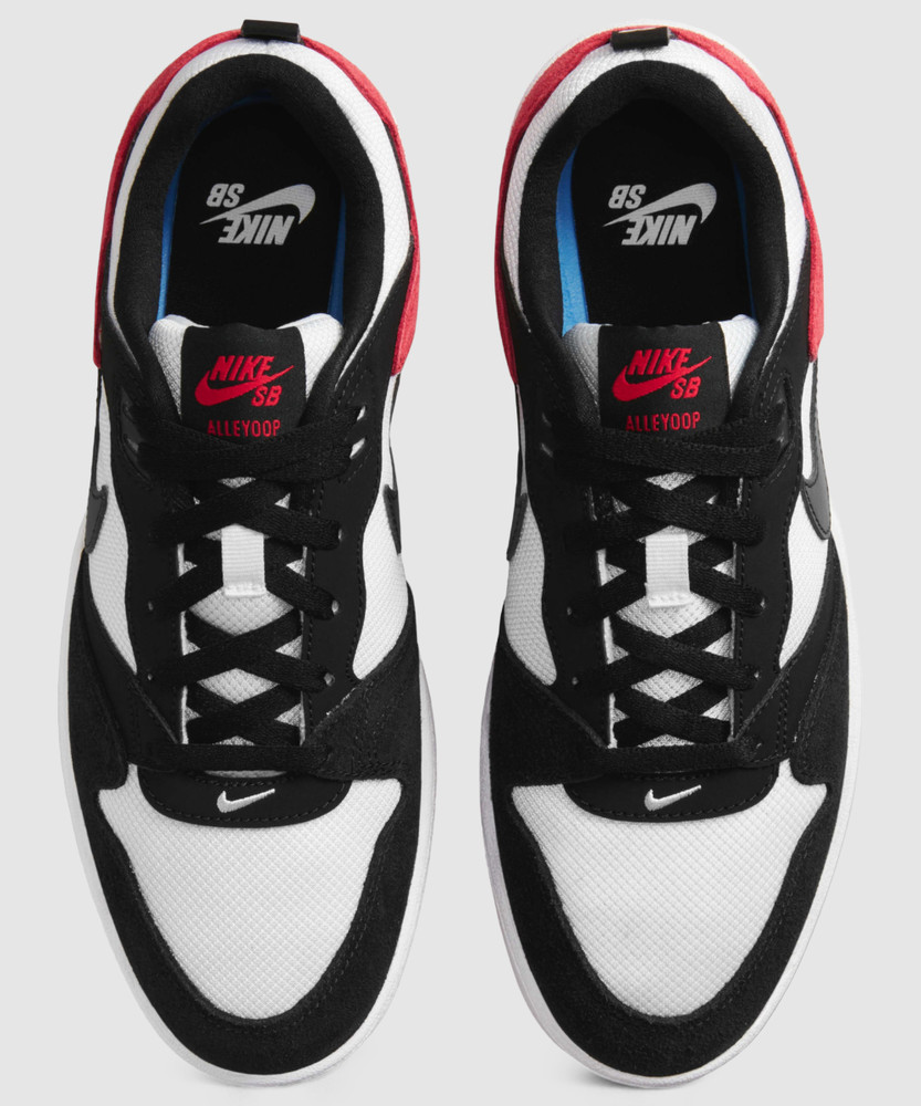 nike sb alleyoop black men's white stores