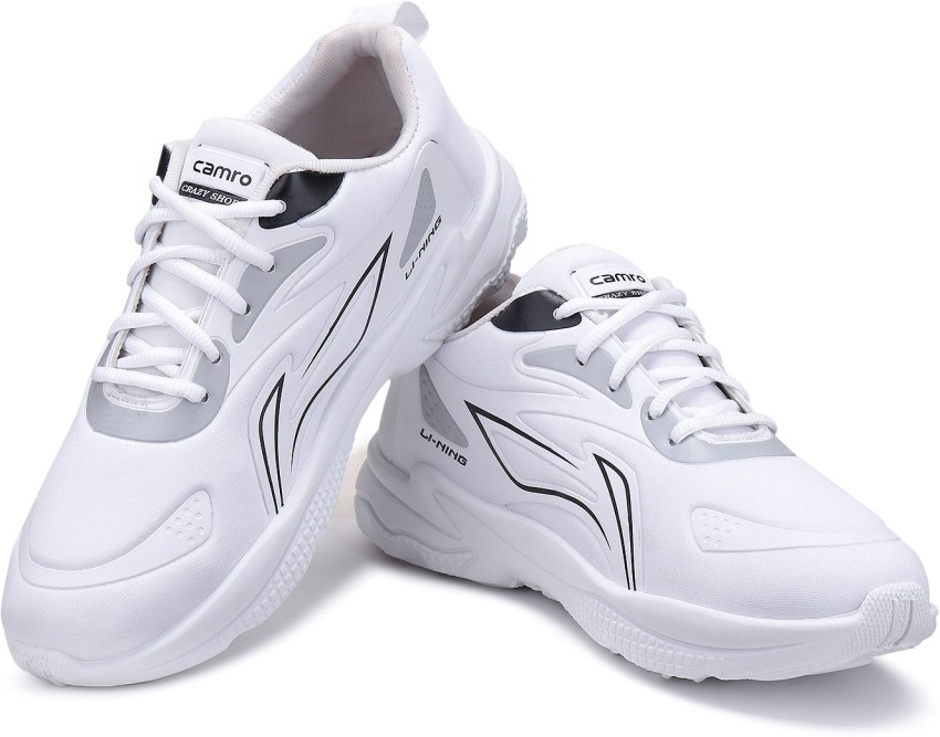 CAMRO Crazy-02 Lace Up Sports Shoes, Mesh Upper & PVC Sole for