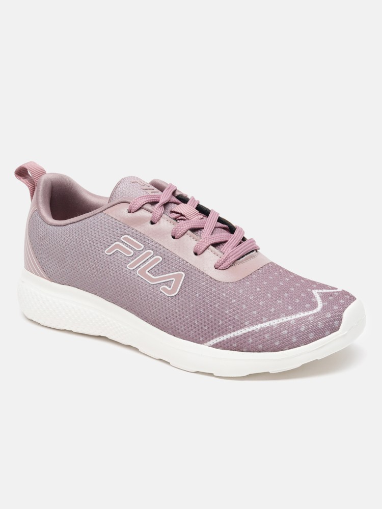 Fila pink running shoes hotsell