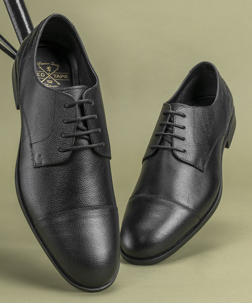 RED TAPE Genuine Leather Formal Dress Shoes for Men Soft Cushioned Insole Lace Up For Men Buy RED TAPE Genuine Leather Formal Dress Shoes for Men Soft Cushioned Insole