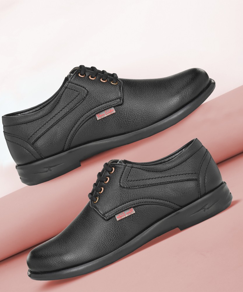 Synthetic leather formal shoes on sale