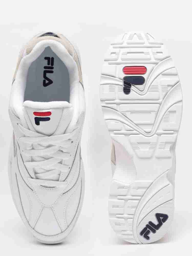 Fila venom white clearance trainers