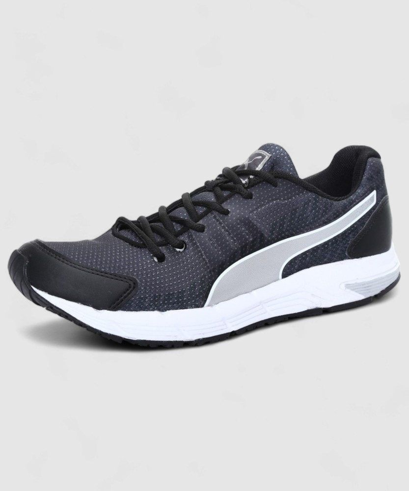 PUMA Sequence v2 DP Running Shoes For Men Buy black puma silver asphalt Color PUMA Sequence v2 DP Running Shoes For Men Online at Best Price Shop Online for Footwears in India