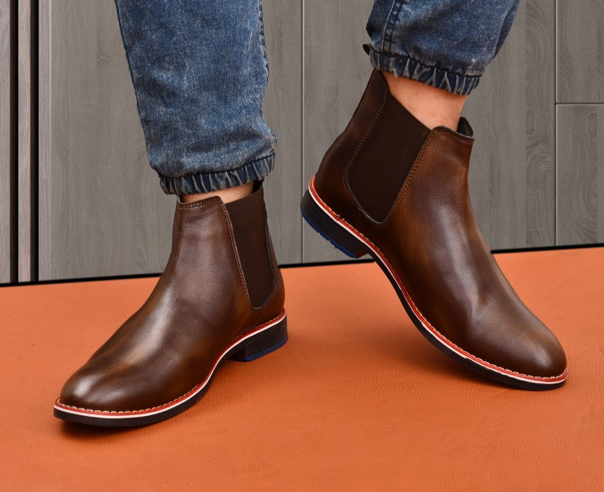 Oar stripe chelsea clearance boots