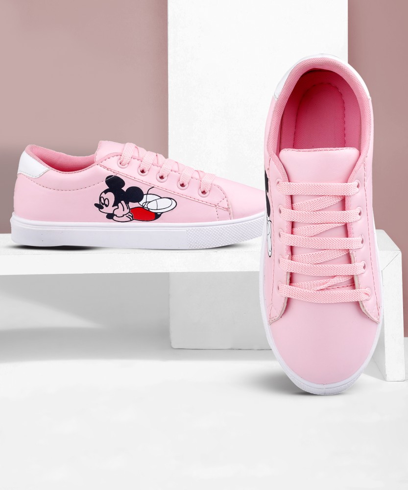 Women's pink casual on sale shoes