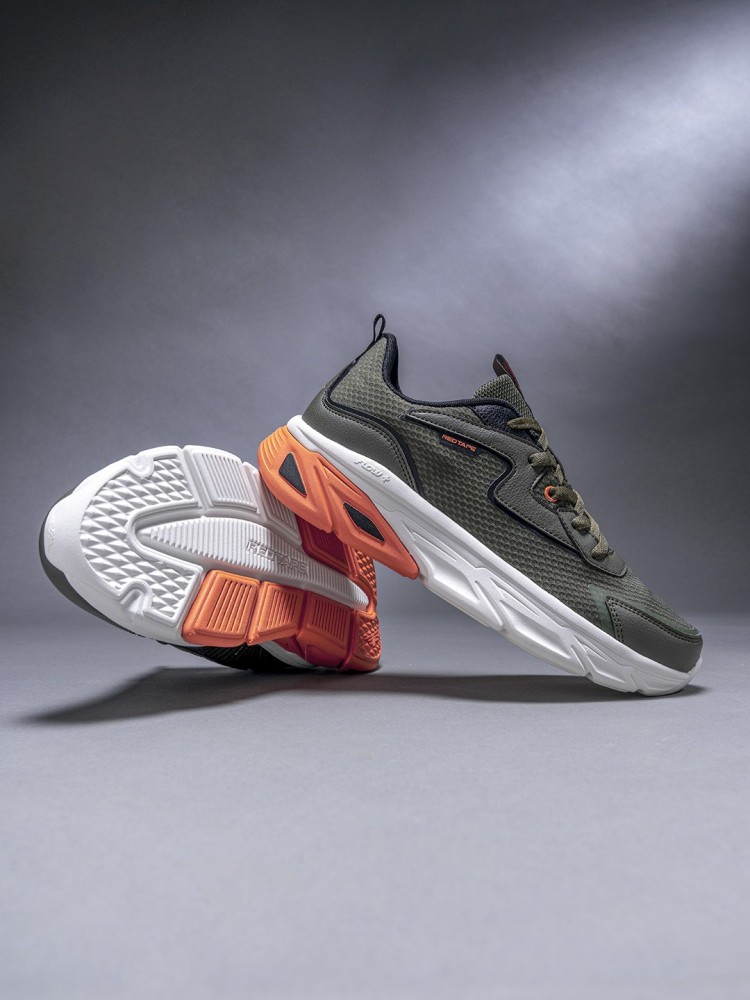 Nike m2k tekno orange hot sale grey