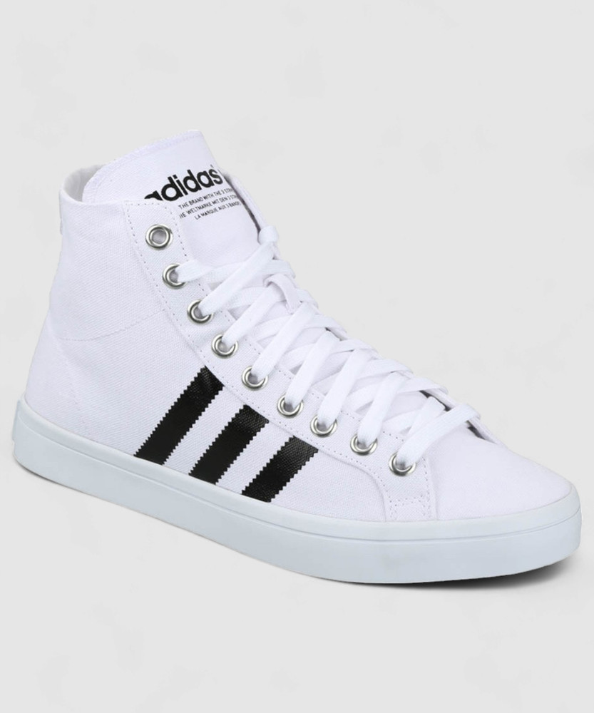 ADIDAS COURTVANTAGE MID Men Sneakers For Men Buy Ftwwht Cblack Metsil Color ADIDAS COURTVANTAGE MID Men Sneakers For Men Online at Best Price Shop Online for Footwears in India Flipkart