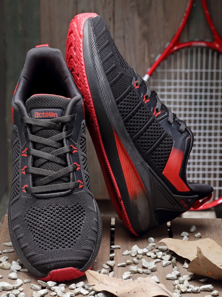 Action black store sports shoes