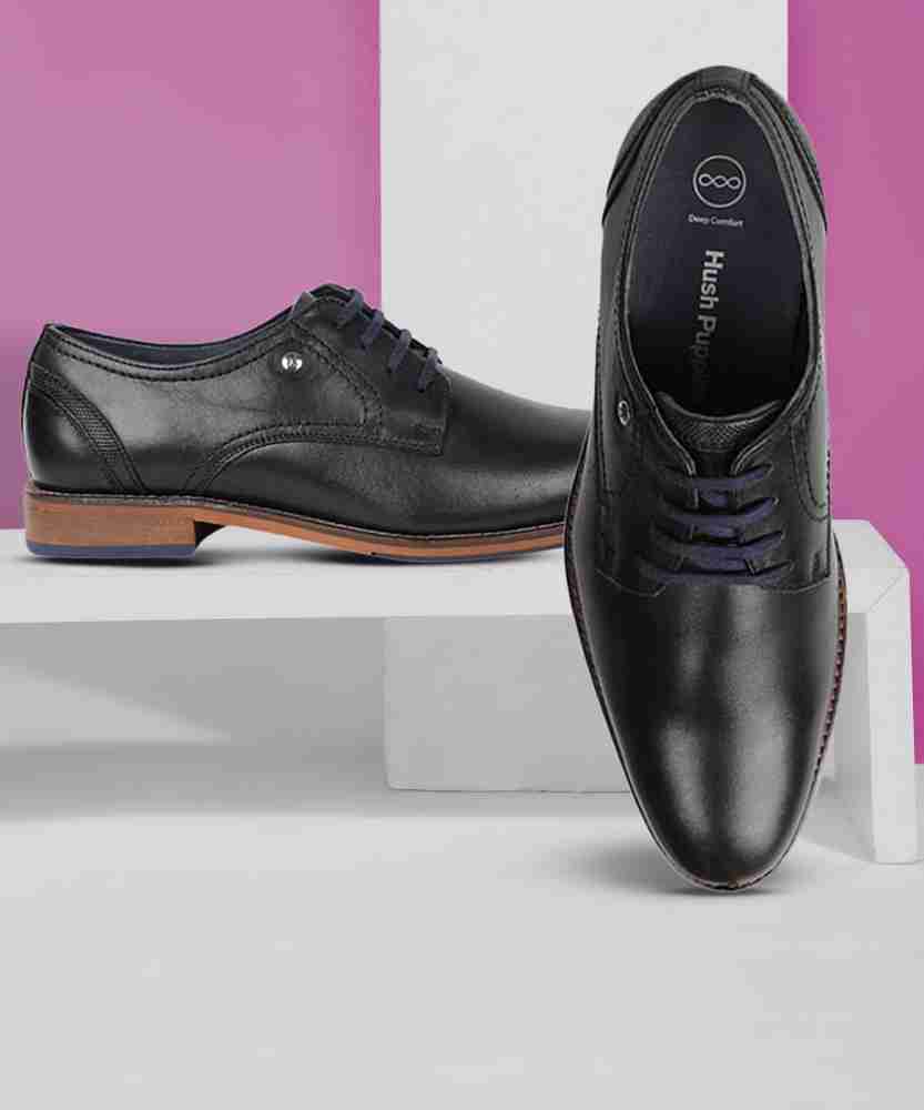 Hush puppies store derby shoes