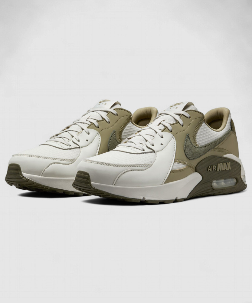 nike air max excee white and green