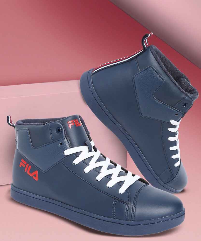 Fila high tops blue best sale