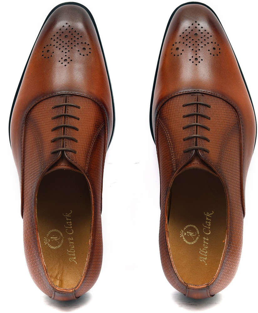 ALBERT CLARK Lace Up Formal Shoes For Men Brogues For Men Buy