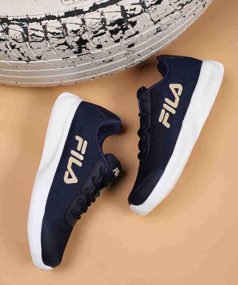 Fila black rubber shoes shop