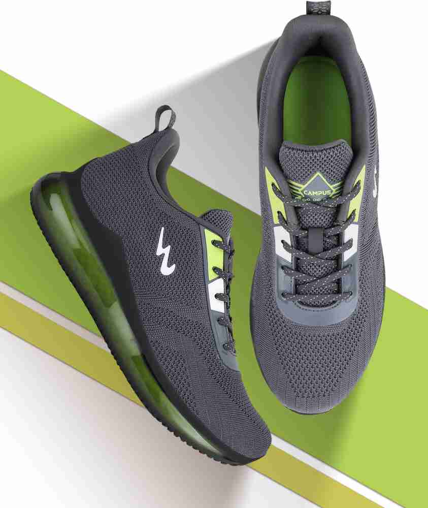 Campus shoes deals green colour