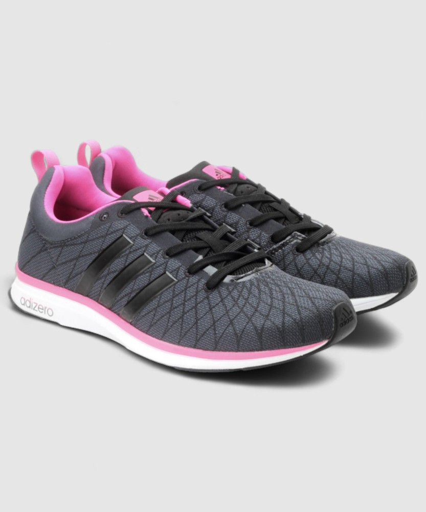 ADIDAS Adizero Feather 4 W Running Shoes For Women Buy Boonix Cblack Sopink Color ADIDAS Adizero Feather 4 W Running Shoes For Women Online at Best Price Shop Online for