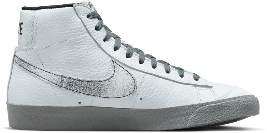 Nike blazer mid hot sale white and black