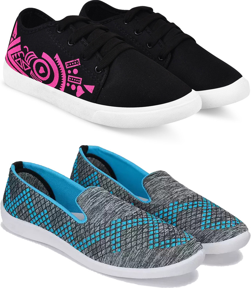 Flipkart canvas shoes for ladies best sale