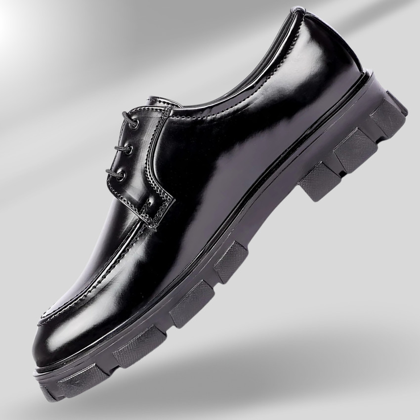 For Sure Chunky Lug Sole Derby Lace Up For Men Buy For Sure Chunky Lug Sole Derby Lace Up For Men Online at Best Price Shop Online for Footwears in