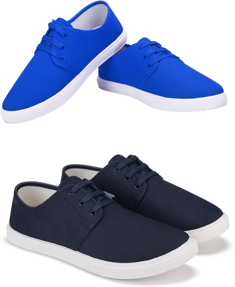 Navy blue shoes flipkart sale