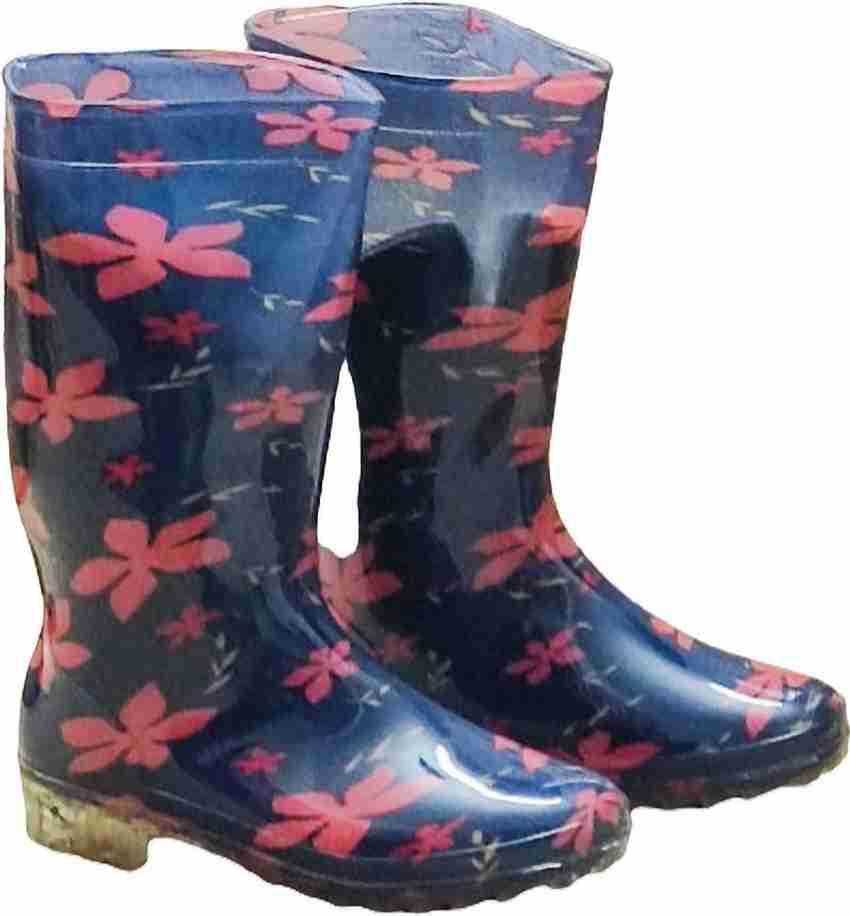 SANJAY Gumboots For Women Boots For Women