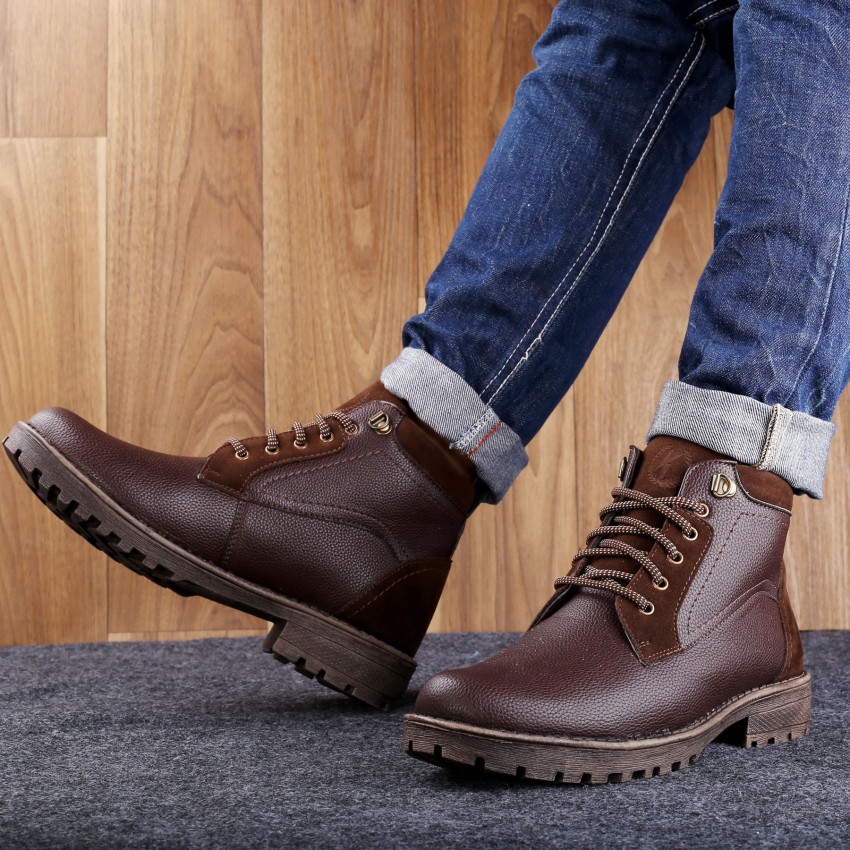 Kraasa Premium Boots For Men Buy Kraasa Premium Boots For Men Online at Best Price Shop Online for Footwears in India Flipkart