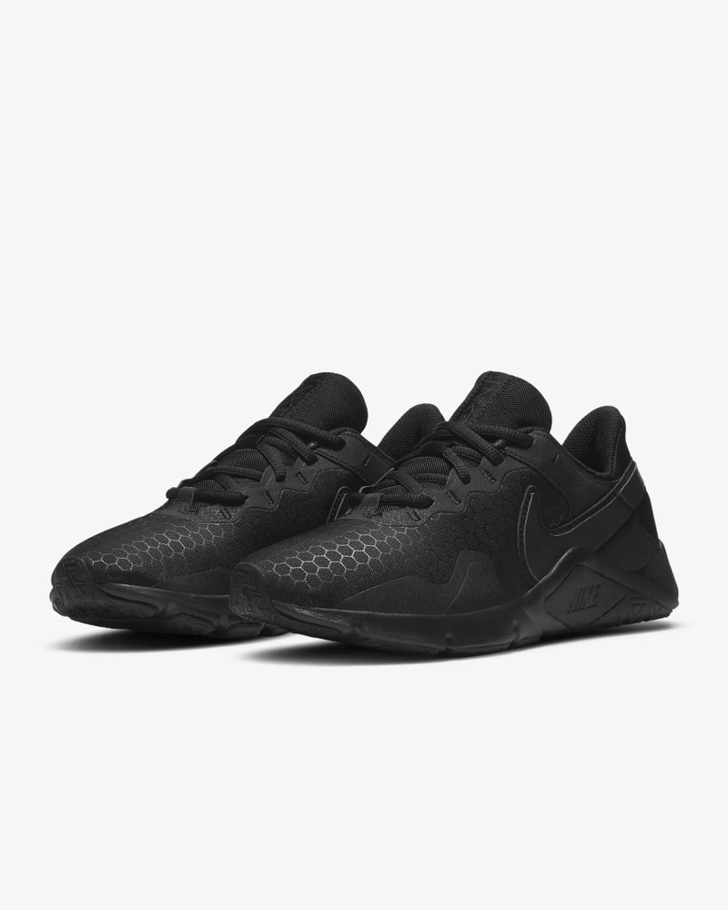 nike black legend essential 2 training trainers