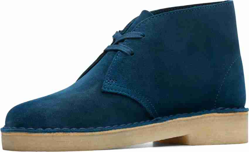 Clarks desert boot midnight blue online
