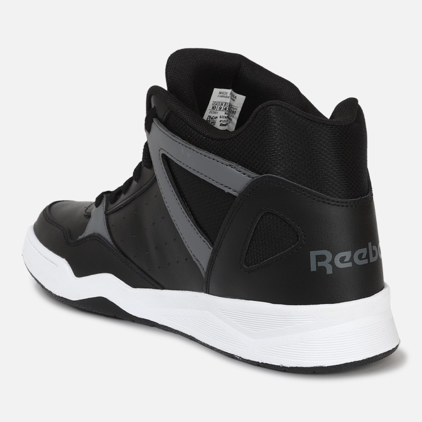 Mens black cheap reebok high tops