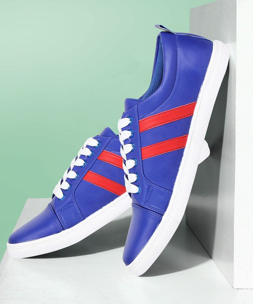 Royal blue sneakers for online men