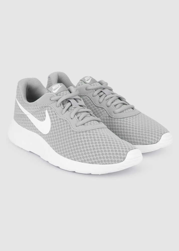 Nike tanjun grey white best sale