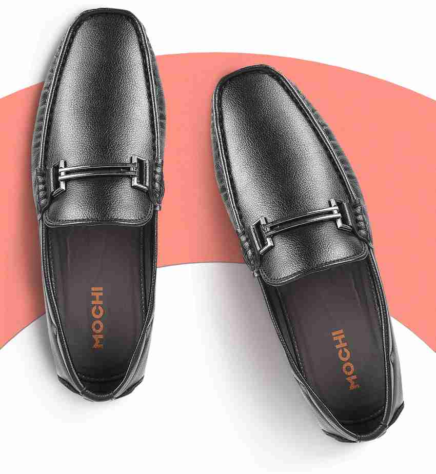 Mochi leather top shoes