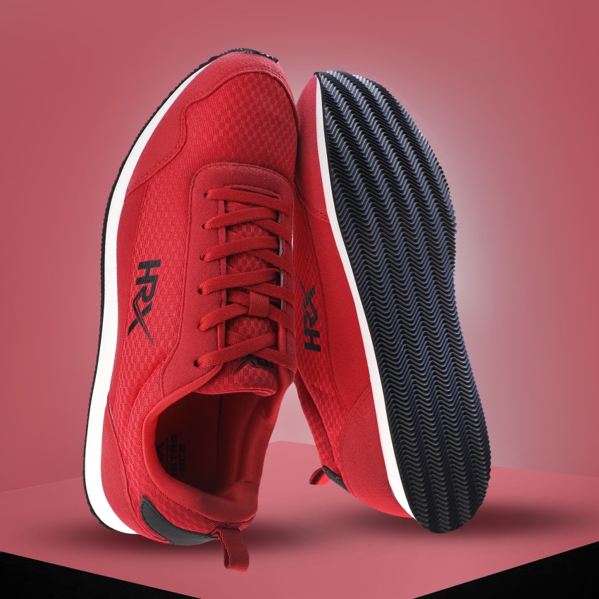 Hrx shoes red sale