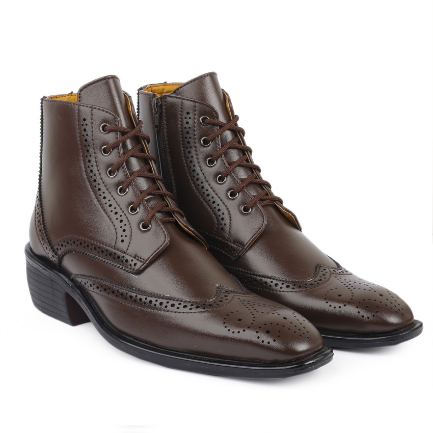 Mens brogue best sale boots sale