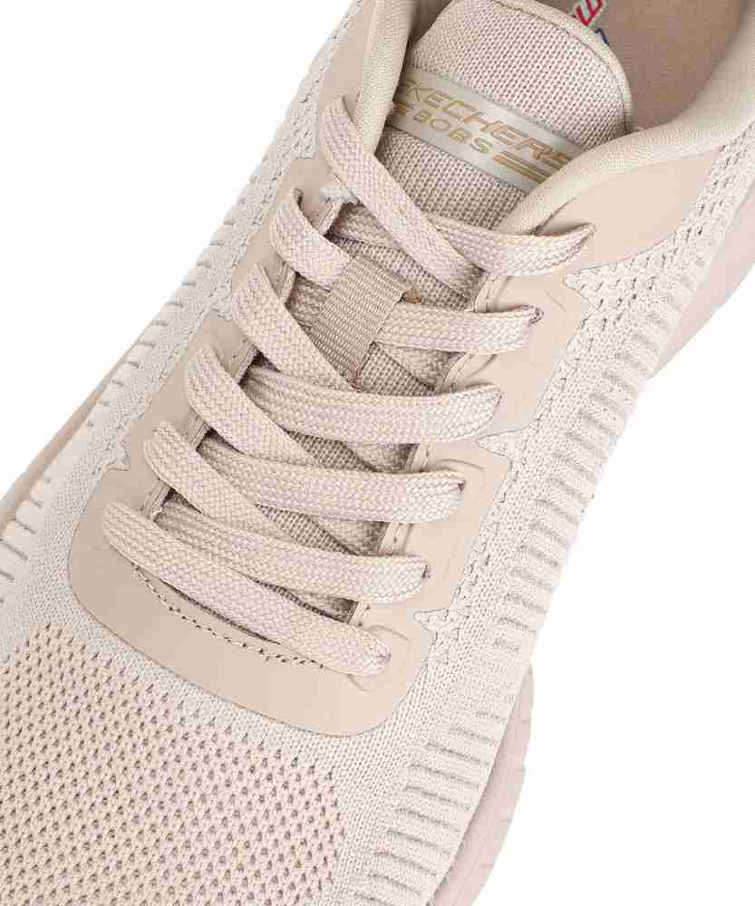 Skechers Bobs Squad Chaos OFWT Off white Womens trainers 117209