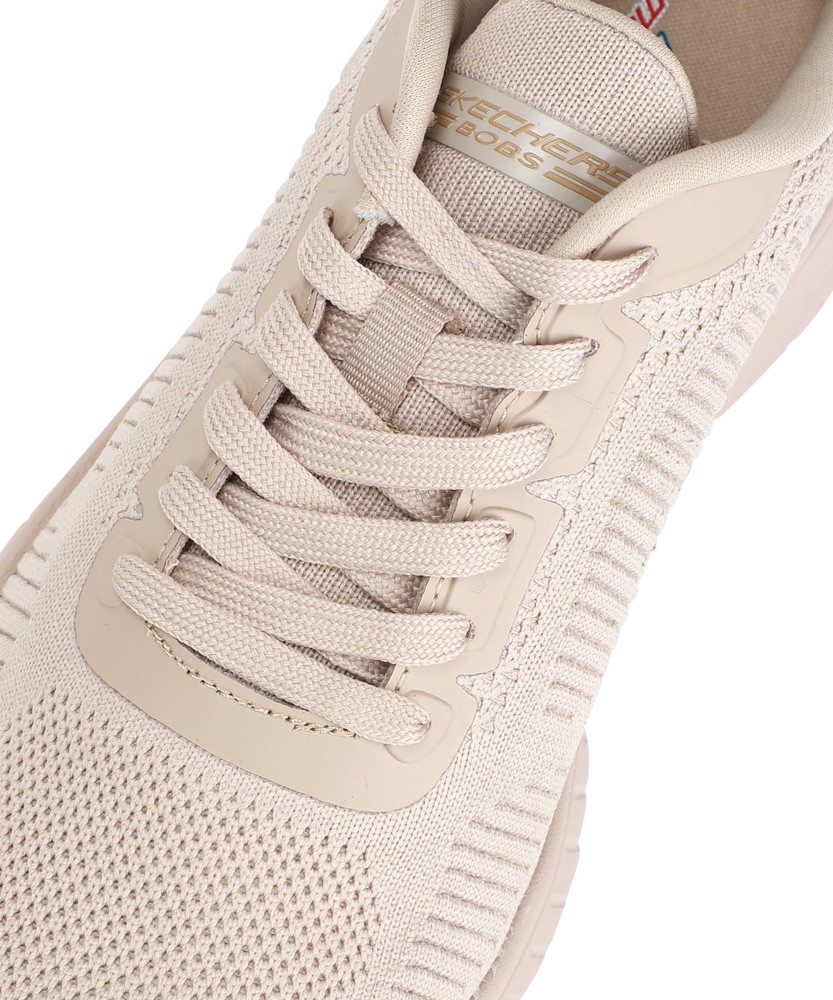Skechers Off White Bobs Squad Chaos Face Off Trainers