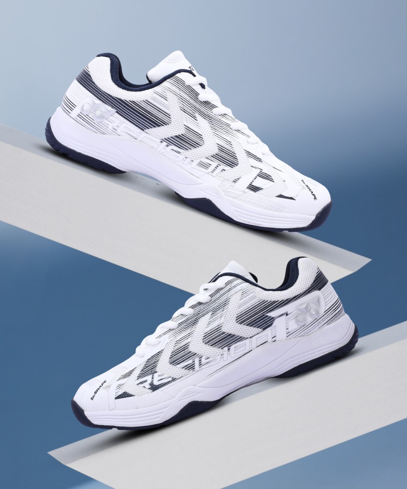 Yonex white badminton shoes sale